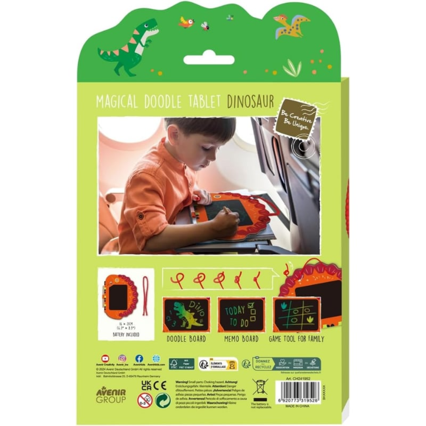 Avenir Büyülü Tablet - Dinosaur - CH241952 - 6920773319526