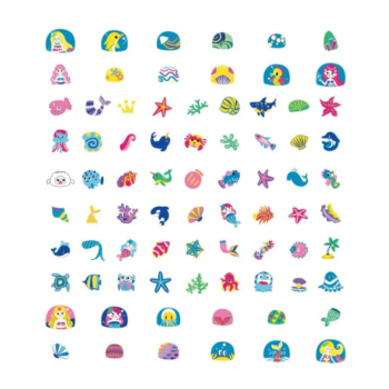 Avenir Simli Tırnak Çıkartmaları - Ocean Avenir Simli Tırnak Çıkartmaları - Ocean