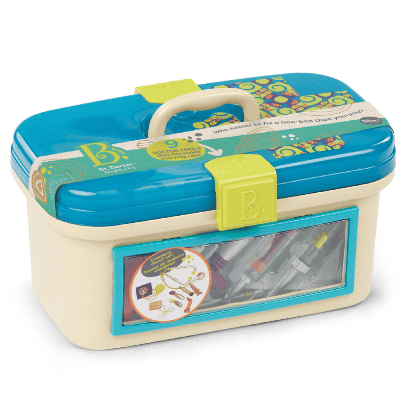 B.Toys Doktor Seti - 9 Parça - 062243232501 B.Toys Doktor Seti - 9 Parça - BX1110Z - 062243232501