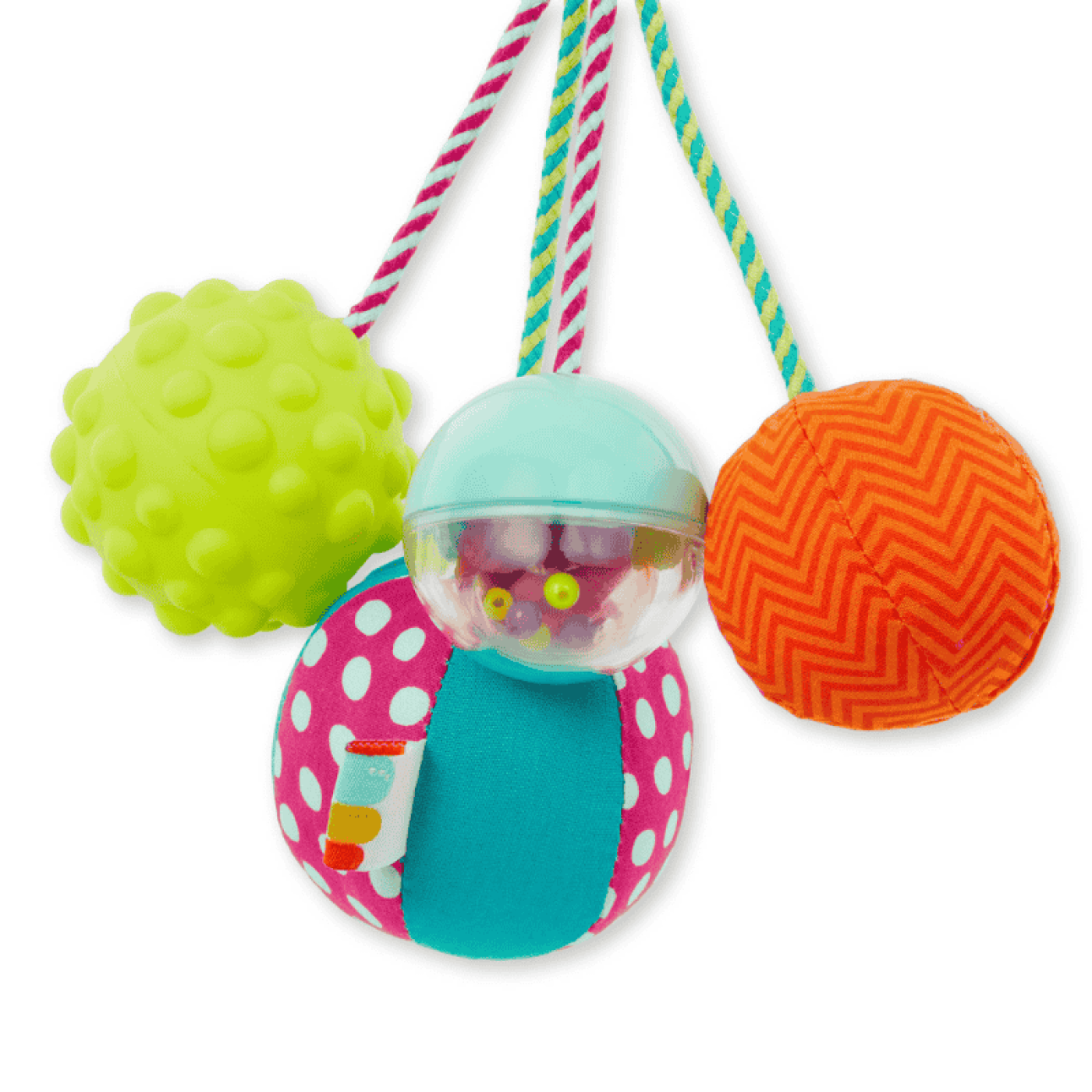 B.Toys Çıngıraklı Toplar - Sarı - bx2076z - 062243455085