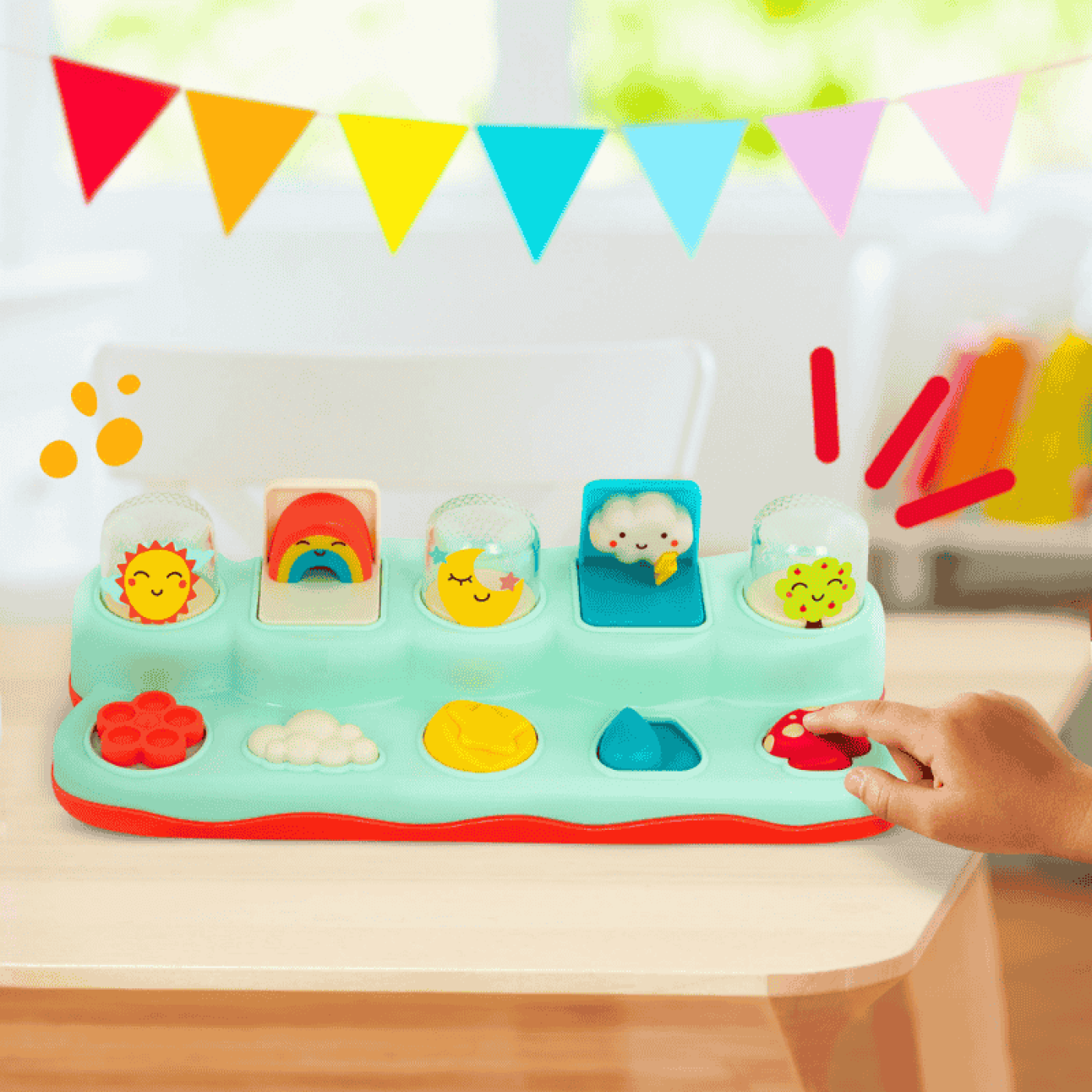 B.Toys Renk ve Şekil Eğitici Oyun - bx2063 - 062243454262