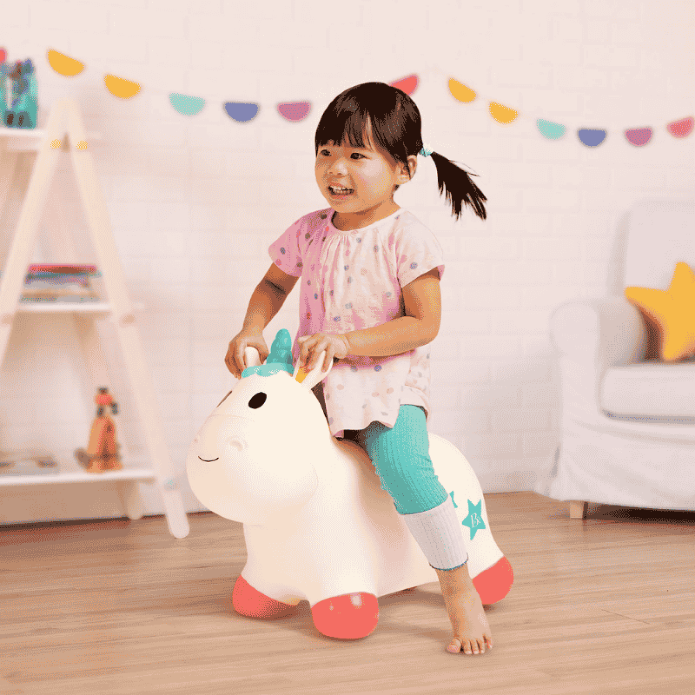 B.Toys Zıplayan Unicorn - 062243492035 B.Toys Zıplayan Unicorn - BX2378Z - 062243492035