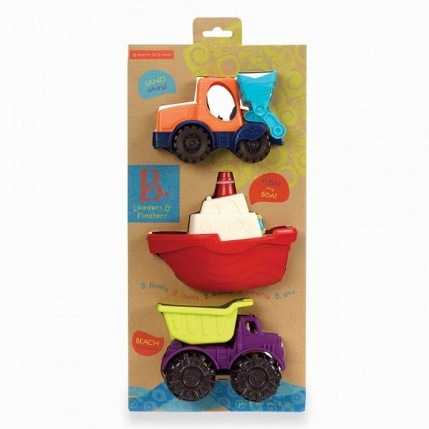 B.Toys - Üçlü Araç Seti - BX1528Z - 062243307360