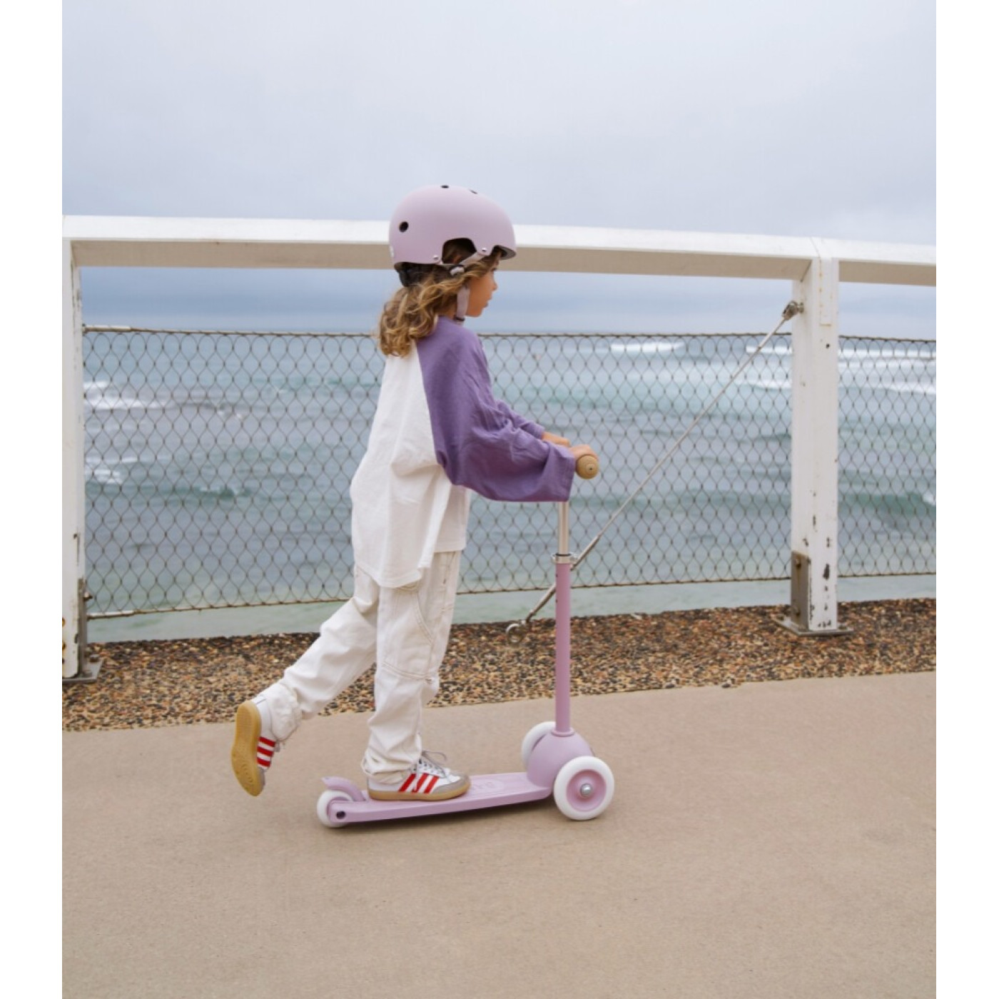 Banwood Eco Kask | Lavanta - BW-HELMET-LAVENDER - 8437028217431