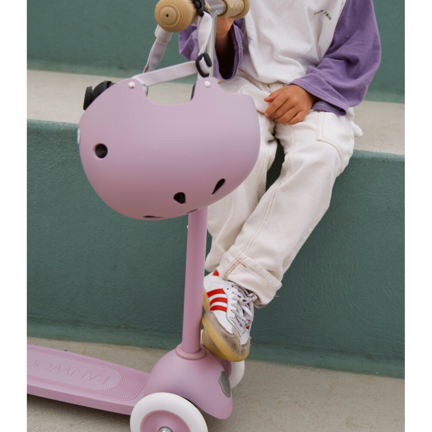 Banwood Eco Kask | Lavanta - BW-HELMET-LAVENDER - 8437028217431