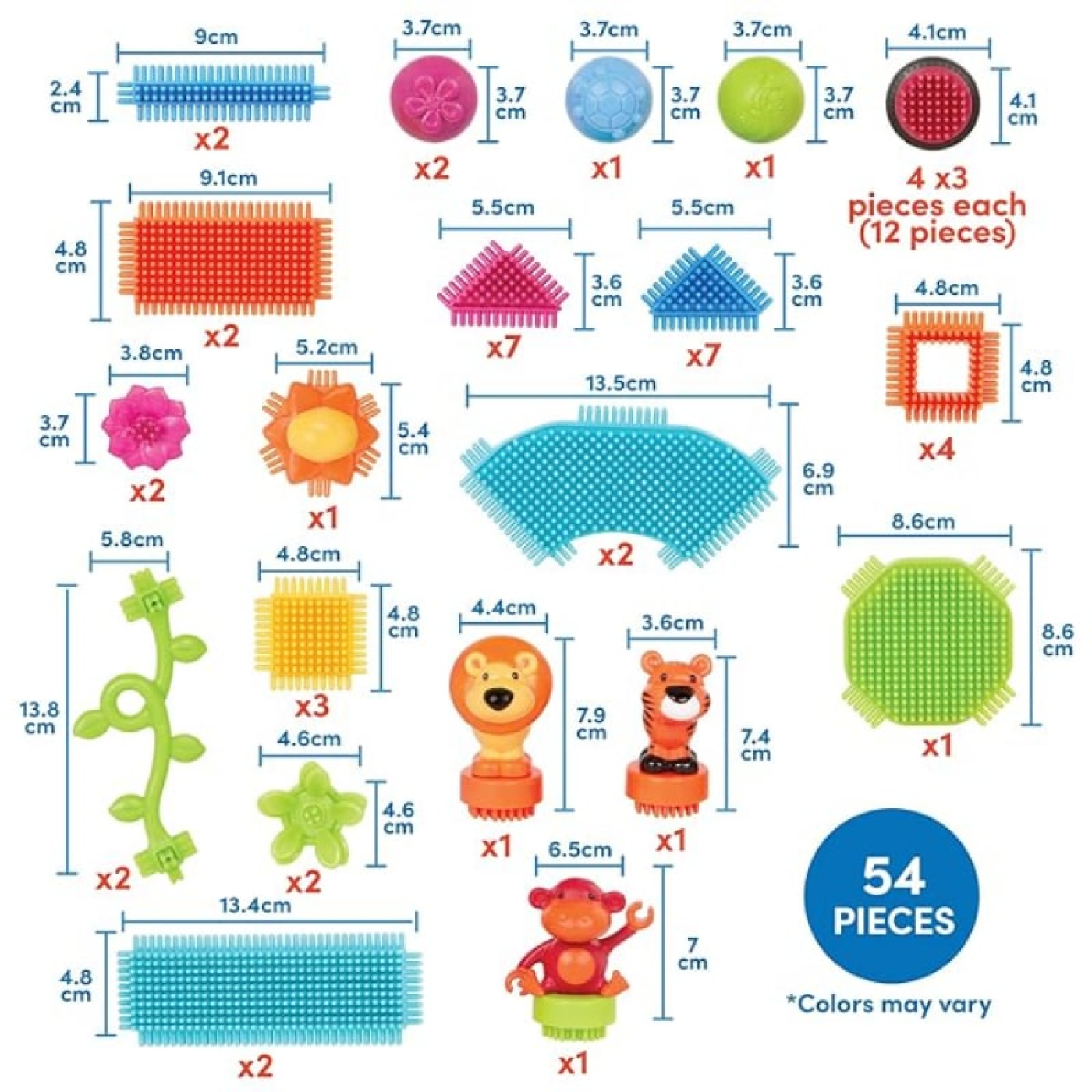 Battat Yapı Oyuncakları - Orman - 54 Parça - 062243253681 Battat Yapı Oyuncakları - Orman - 54 Parça - 062243253681 - 062243253681