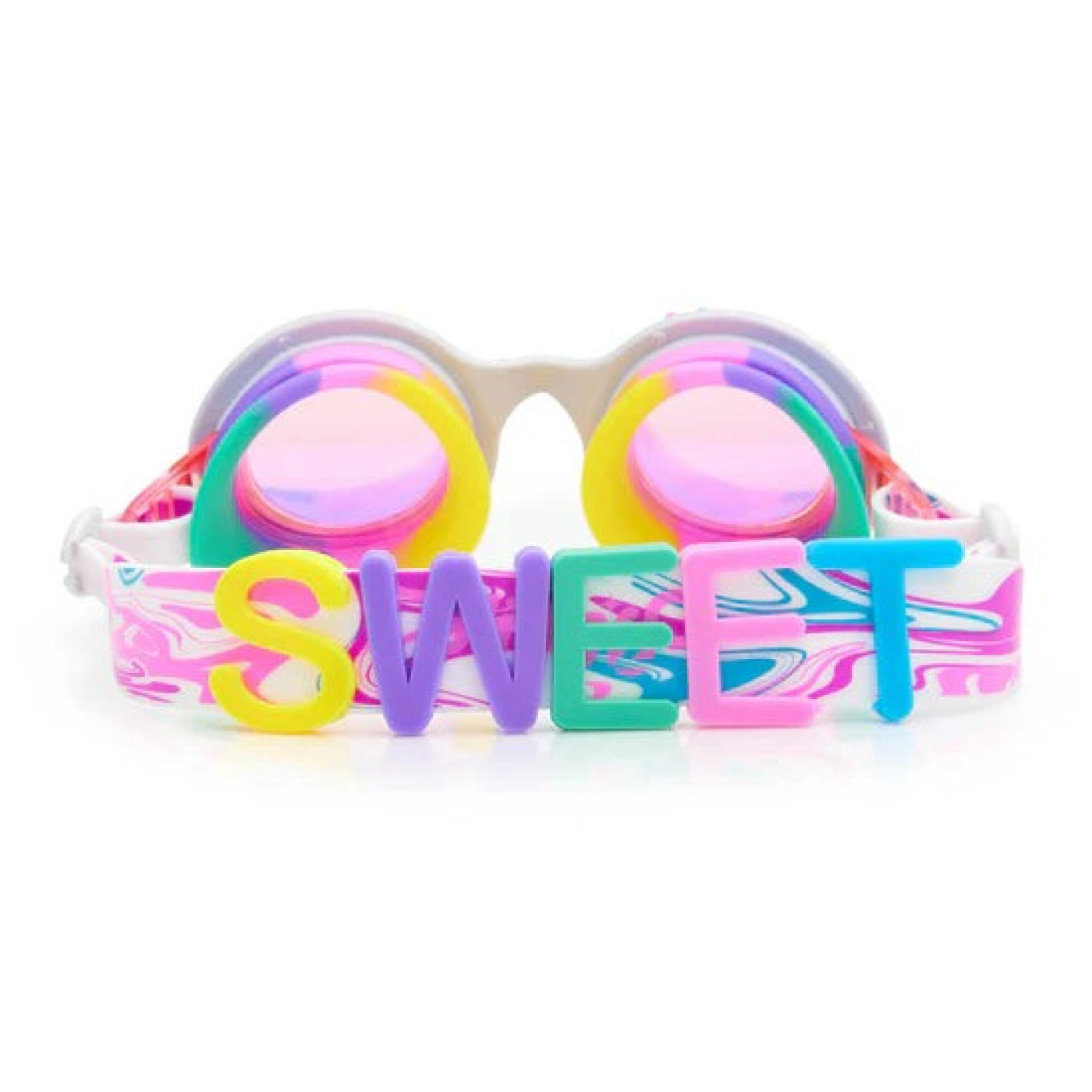 Bling2O Bright Stripes Rainbow Ribbons - Çocuk Deniz Gözlüğü - 0850045540043 - 0850045540043 - 0850045540043