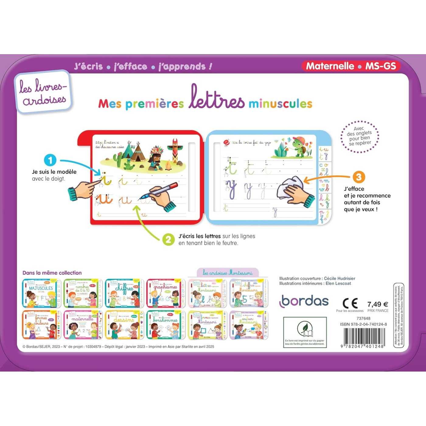 Mes Premiéres Letters Minuscules 4+