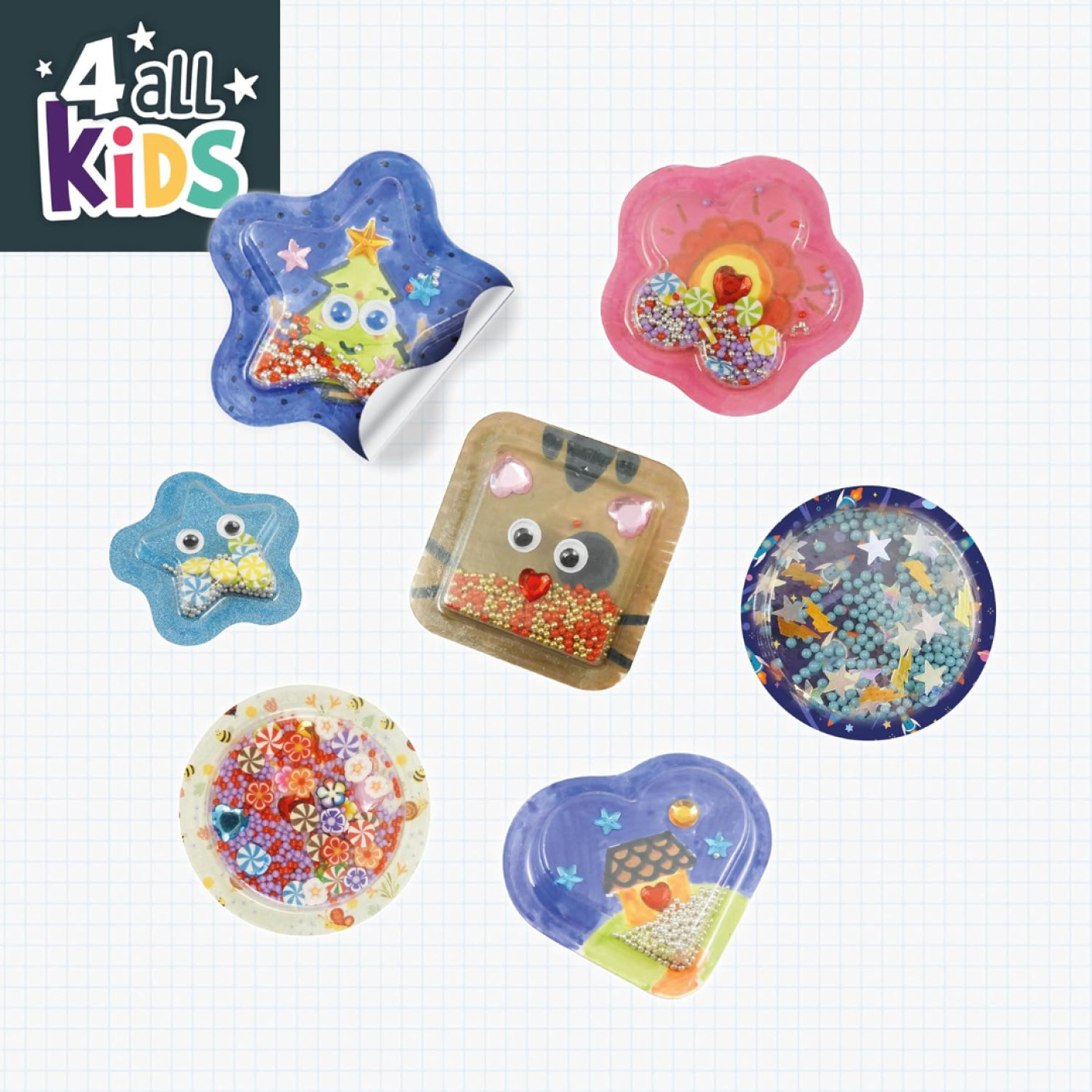 Buki Buki - Children's 3D Sticker Factory - El İşi ve Tasarım Aktiviteleri Görseli