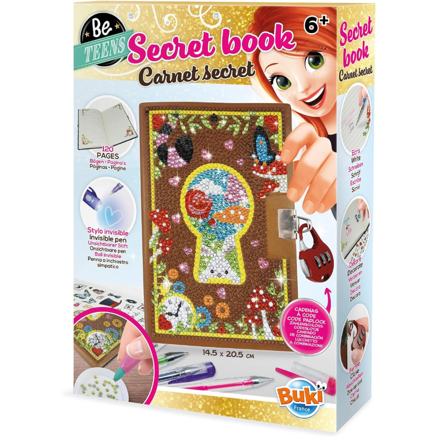 Buki Buki - Secret Notebook - El İşi ve Tasarım Aktiviteleri Görseli