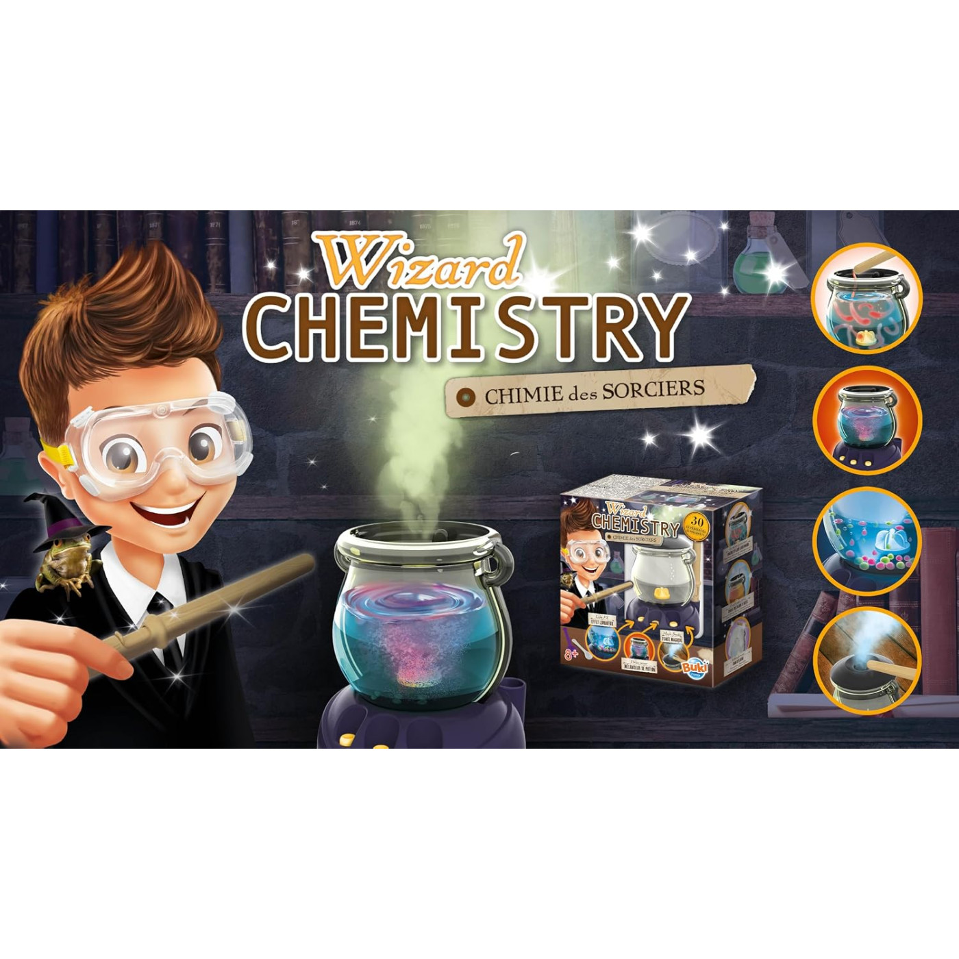 Buki Buki - Wizard Chemistry - Kutu Oyunları Görseli