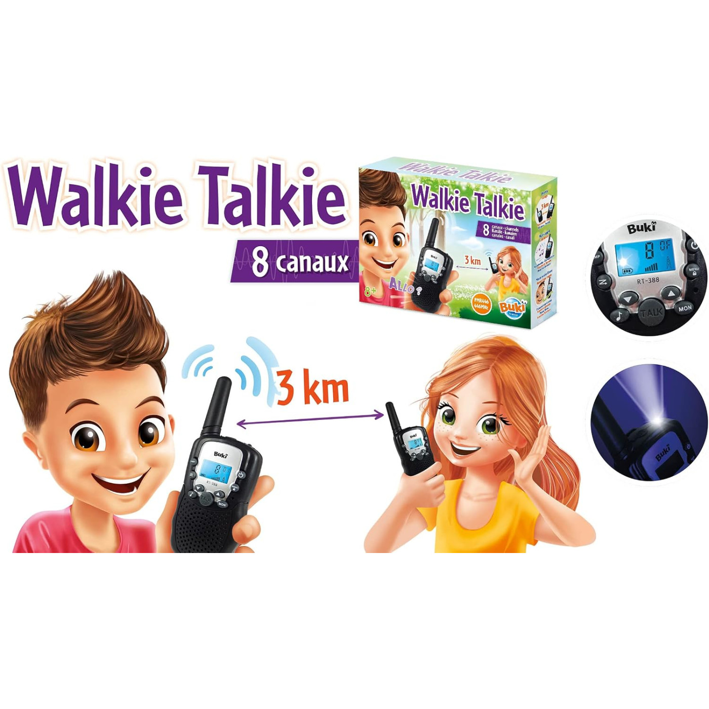 Buki Buki - Walkie Talkie - Diğer Oyuncak Görseli