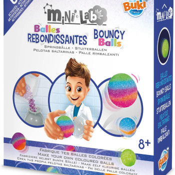 Buki - Mini Lab Bouncy Balls, Small
