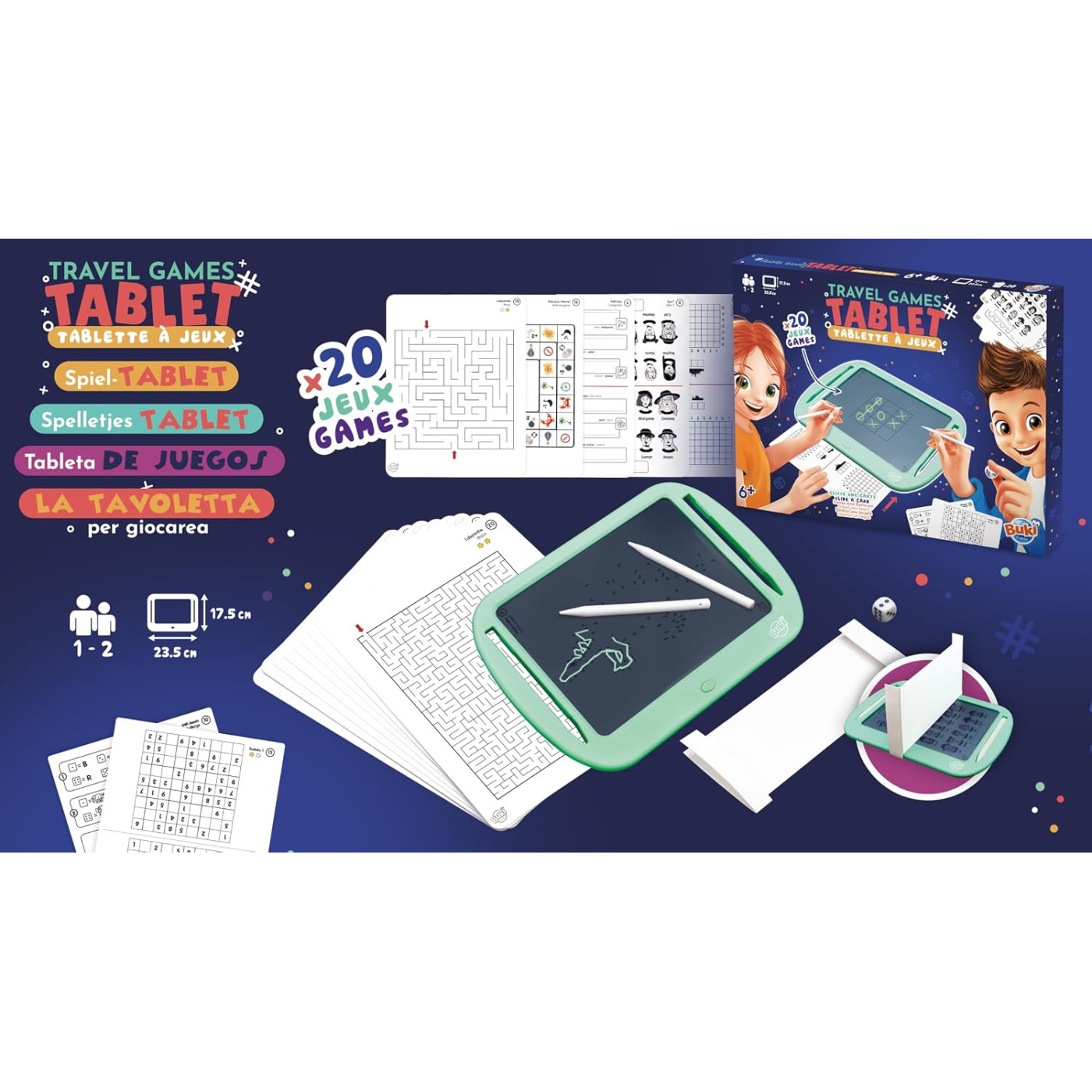 Buki Buki - Tablet Travel Games - Kutu Oyunları Görseli