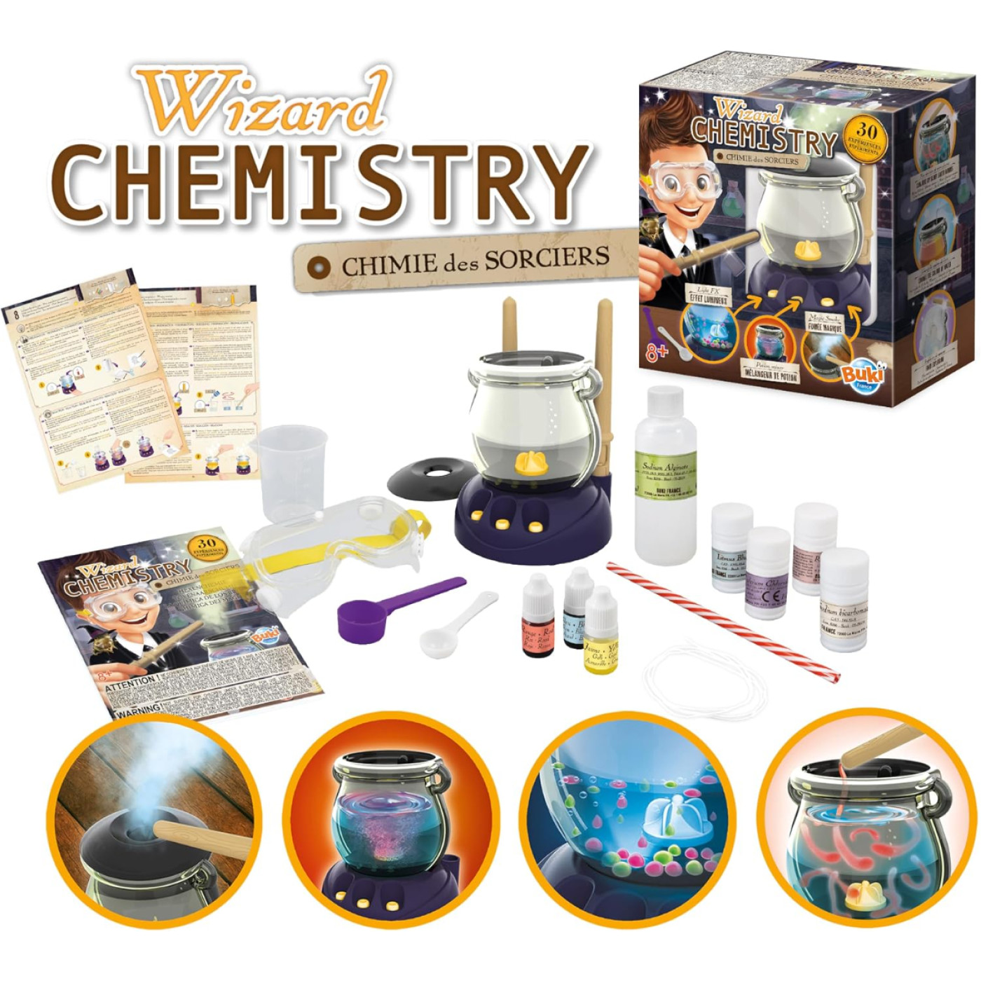 Buki Buki - Wizard Chemistry - Kutu Oyunları Görseli