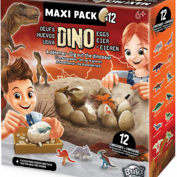Buki - Dino Egg Maxi Pack