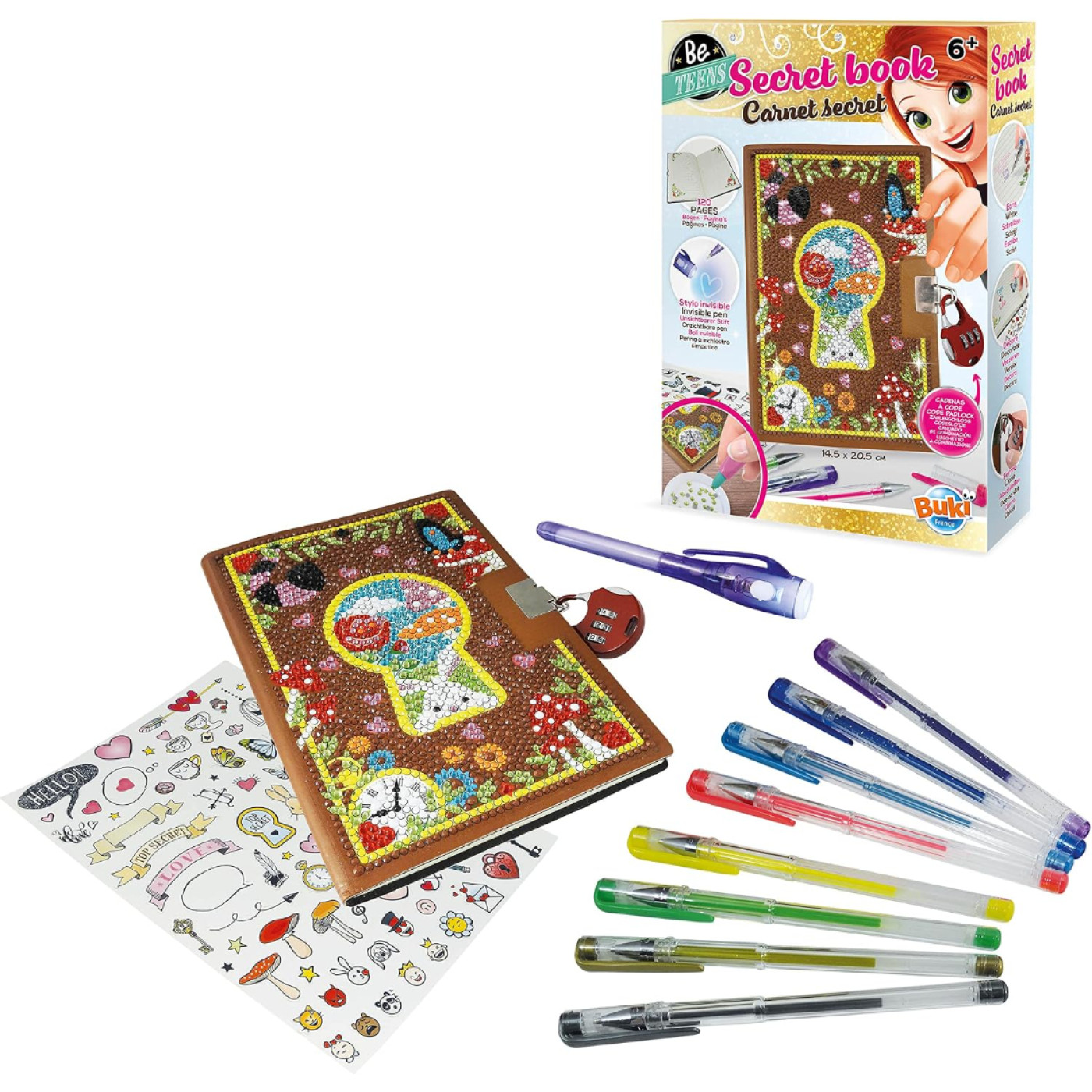 Buki Buki - Secret Notebook - El İşi ve Tasarım Aktiviteleri Görseli