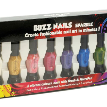 Buzz Art - Çocuklara Özel Tırnak Boyama Tasarım Seti Sparkle Buzz Art - Çocuklara Özel Tırnak Boyama Tasarım Seti Sparkle