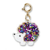 Gold Glitter Hedgehog Charm - 794187081739 - 794187081739