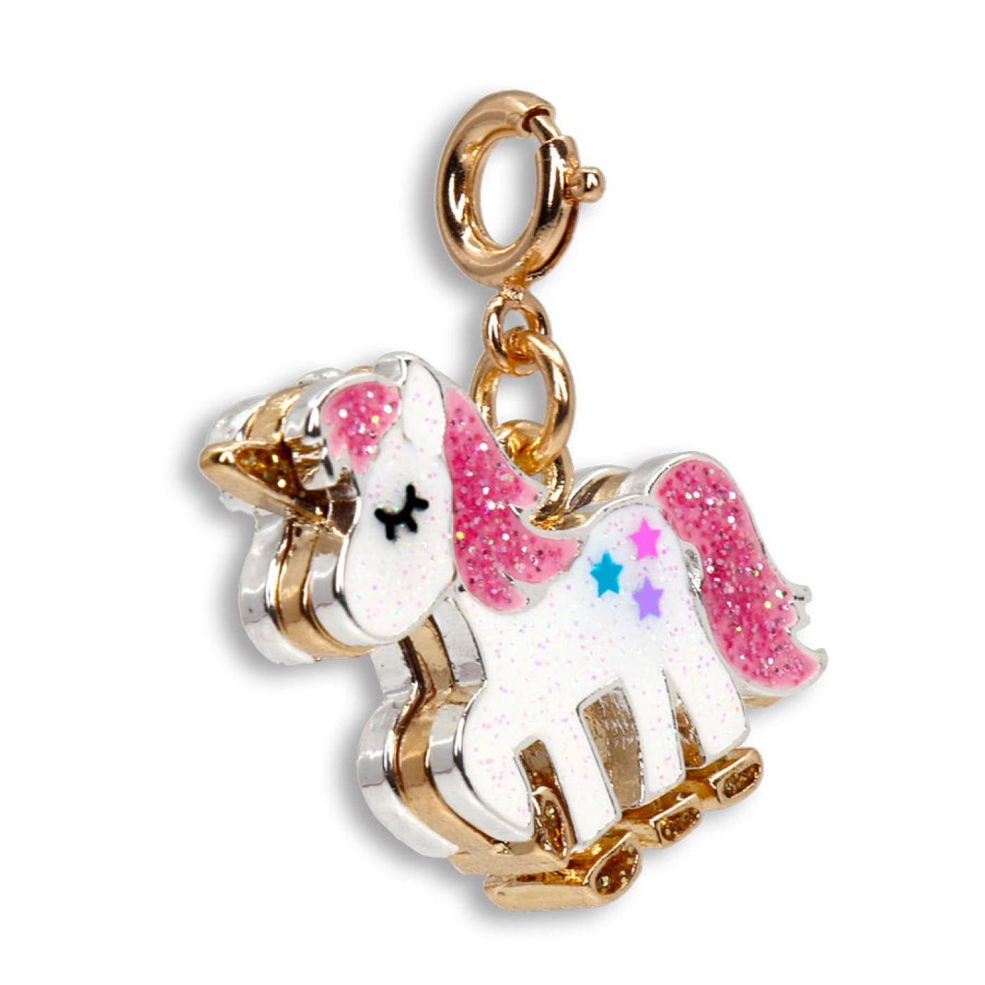 Gold Unicorn Smiley Charm - 794187080459 - 794187080459