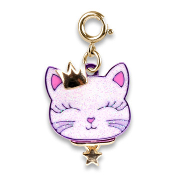 Charm it - Gold Princess Kitty Charm