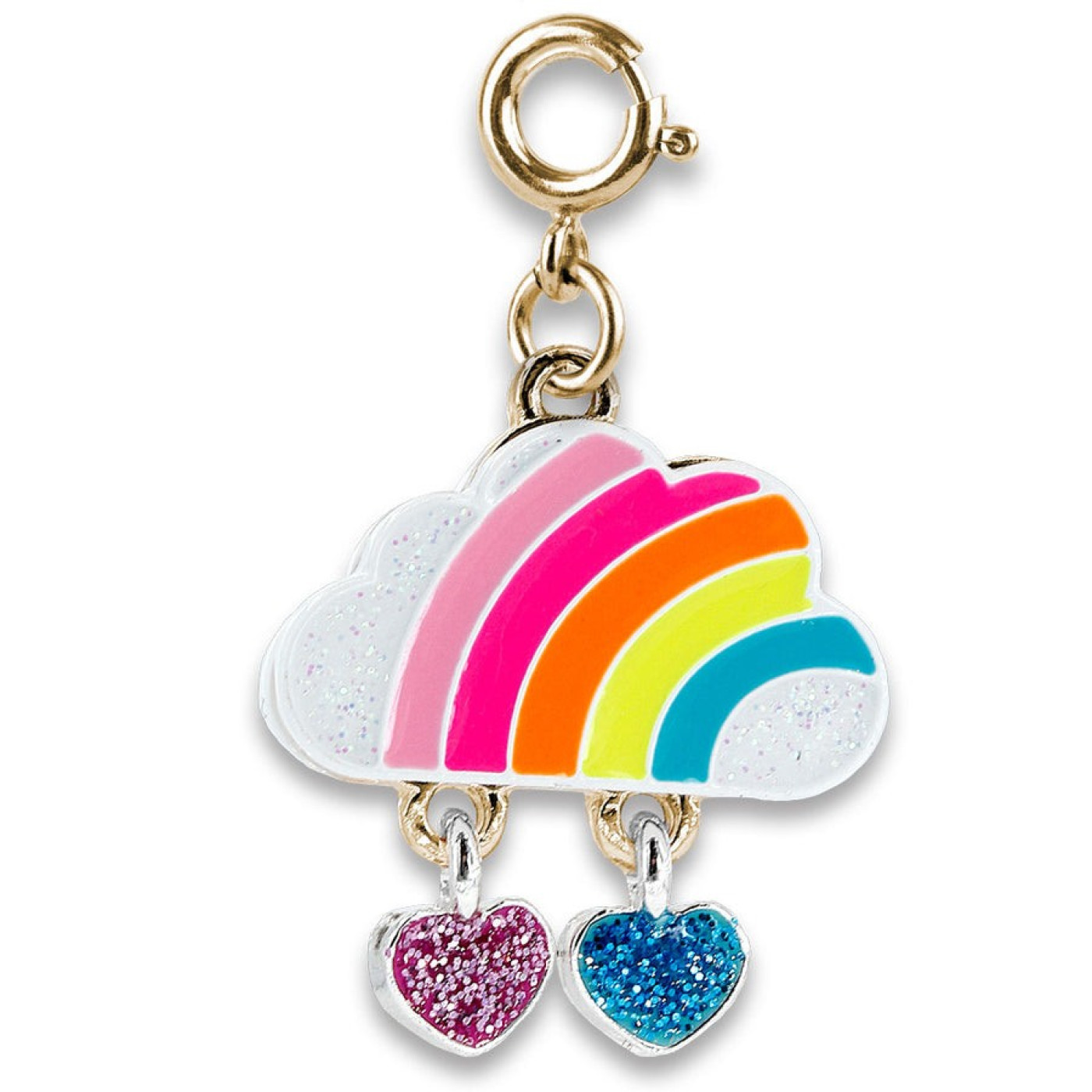 Gold Rainbow Cloud Charm - CICC1409 - 794187087625