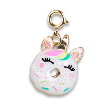 Charm it - Gold Unicorn Donut Charm