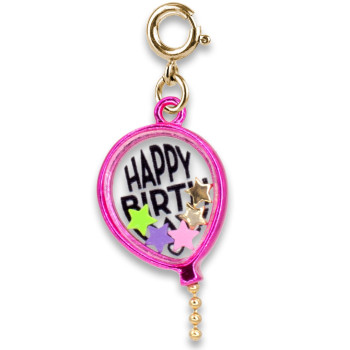 Charm it - Gold Birthday Balloon Shaker Charm