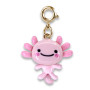 Charm it - Gold Swivel Axolotl Charm