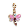 Gold Glitter Dragonfly Charm - 794187094807 - 794187094807