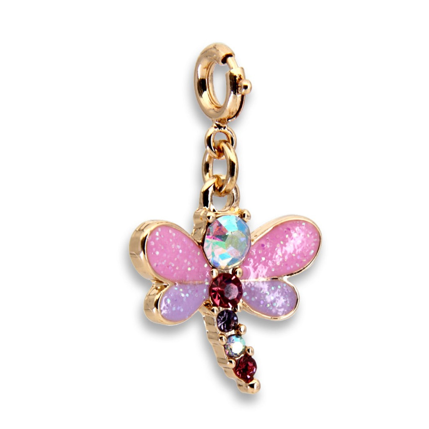 Gold Glitter Dragonfly Charm - 794187094807 - 794187094807