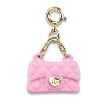 Charm it - Gold Pink Purse Charm