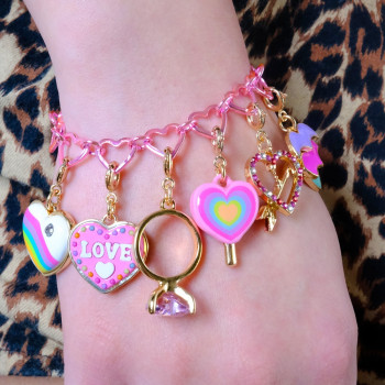 Charm it - Gold Love Sugar Cookie Charm