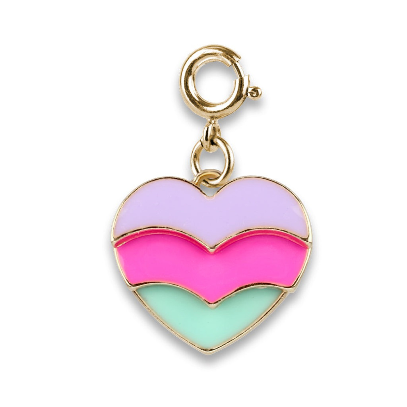 Gold Swivel Heart Charm - 794187103974 - 794187103974