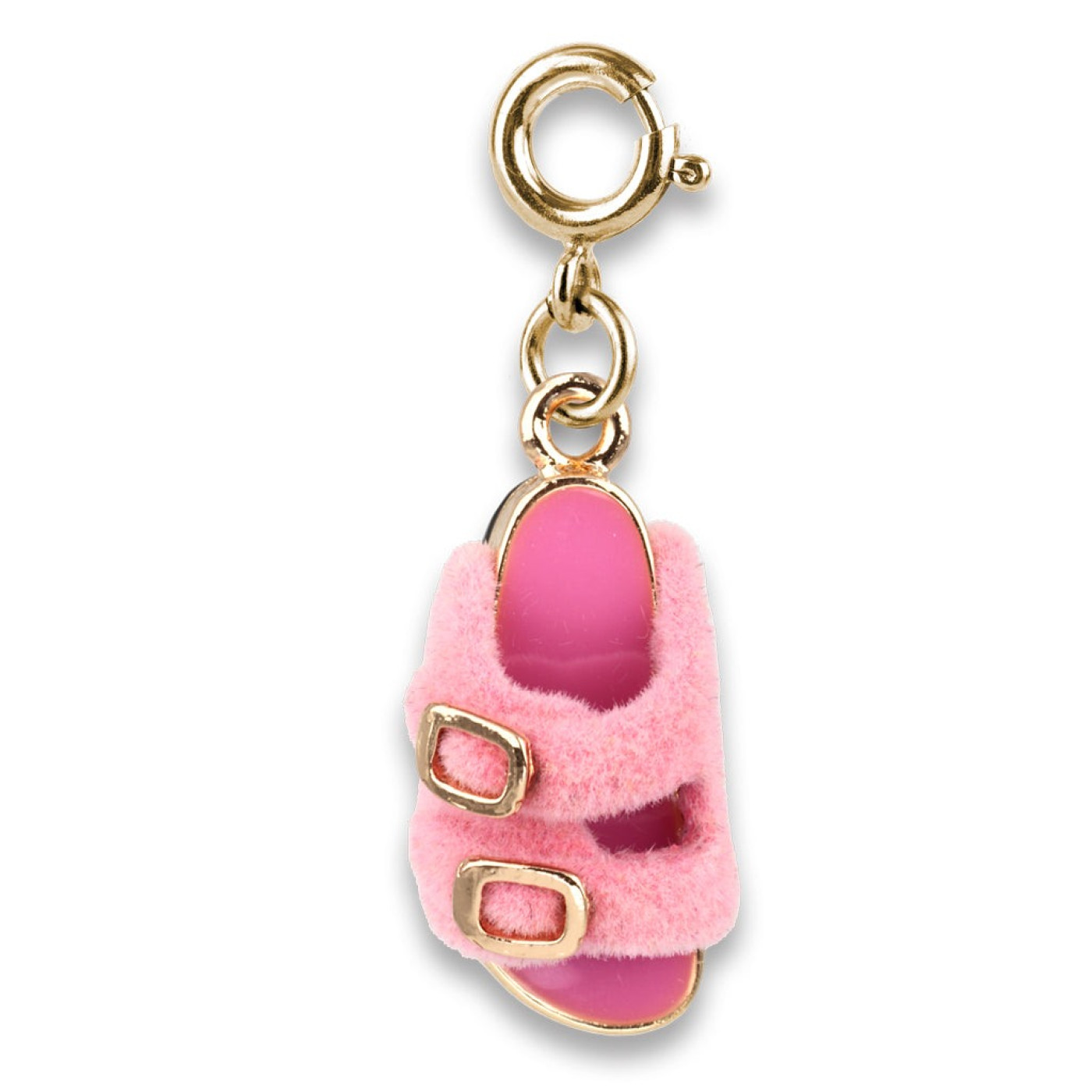 Gold Furry Pink Sandal Charm - 794187104179 - 794187104179