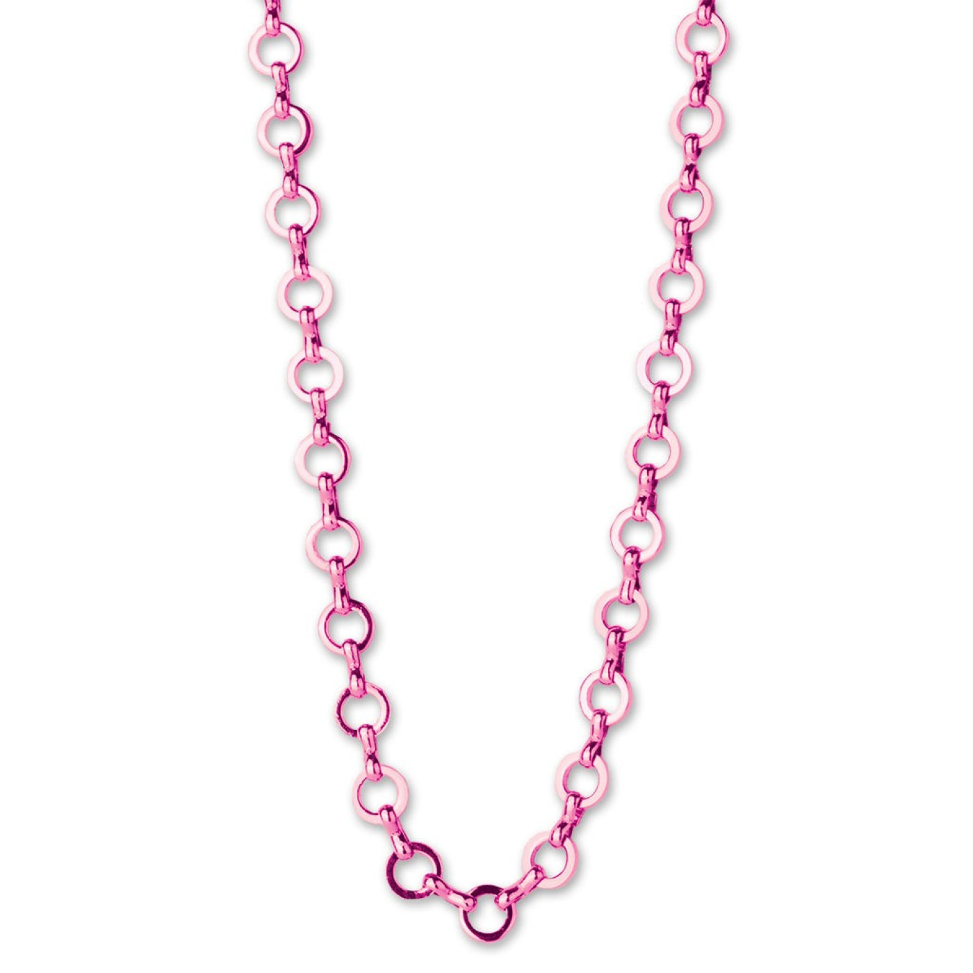 CHARM IT! Pink Chain Necklace /Zincir Kolye - 794187081173 - 794187081173