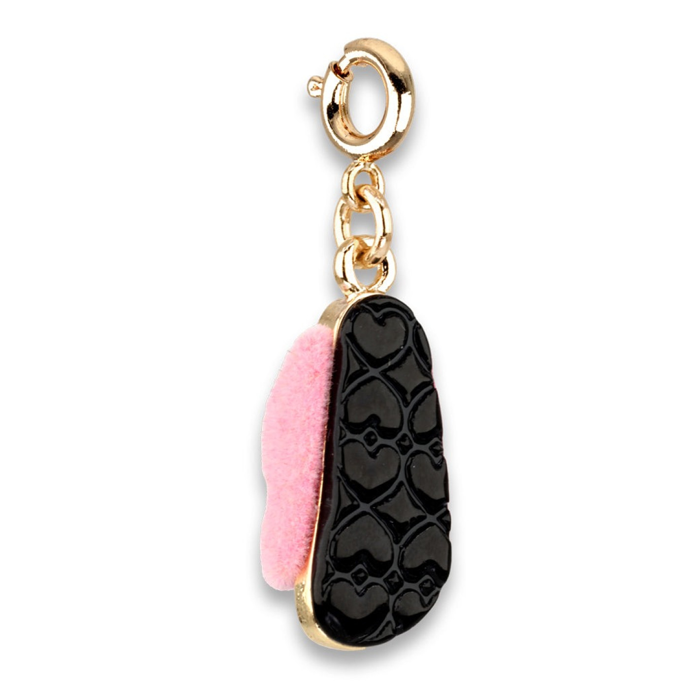 Gold Furry Pink Sandal Charm - 794187104179 - 794187104179