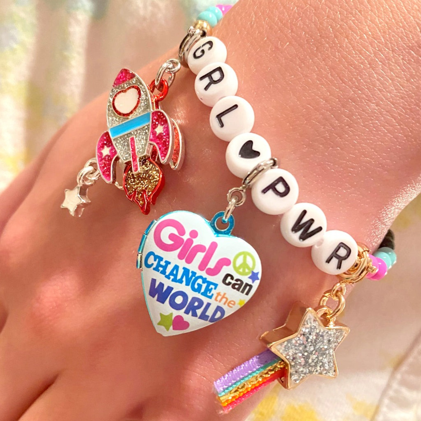 Girls Can Change the World Charm - 794187066460 Girls Can Change the World Charm - 794187066460 - 794187066460