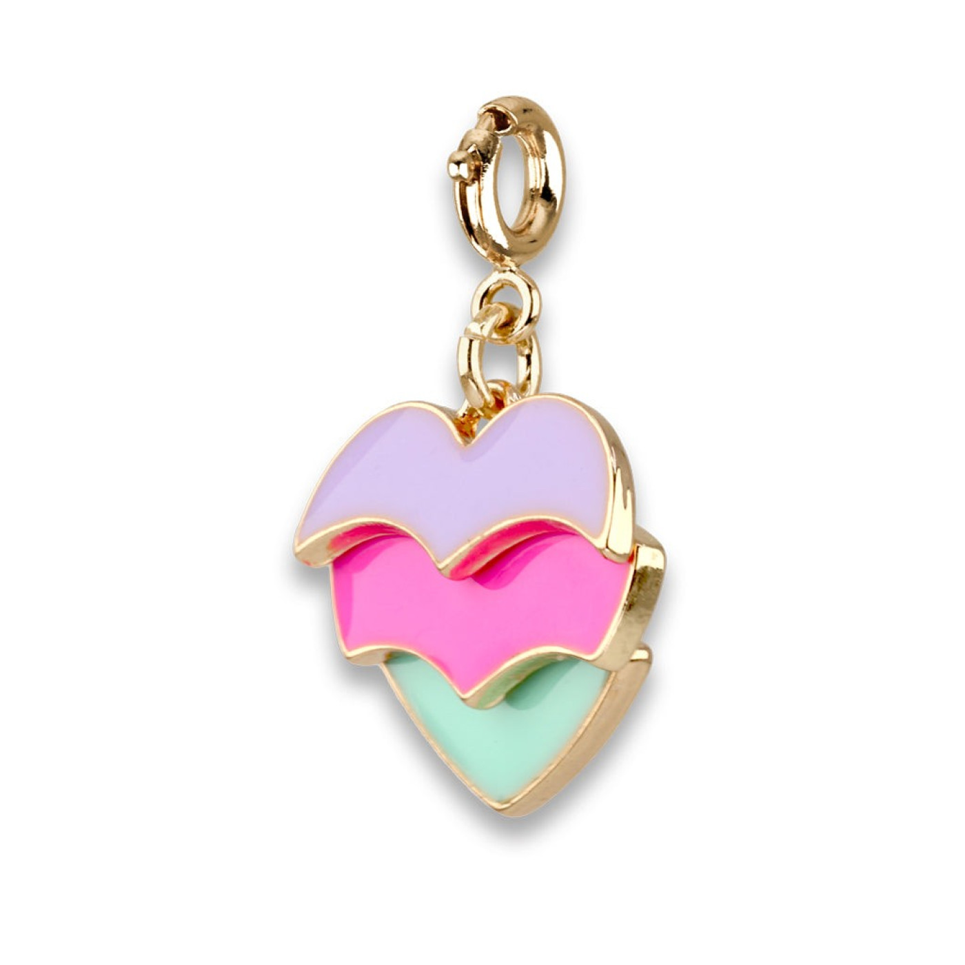 Gold Swivel Heart Charm - 794187103974 - 794187103974