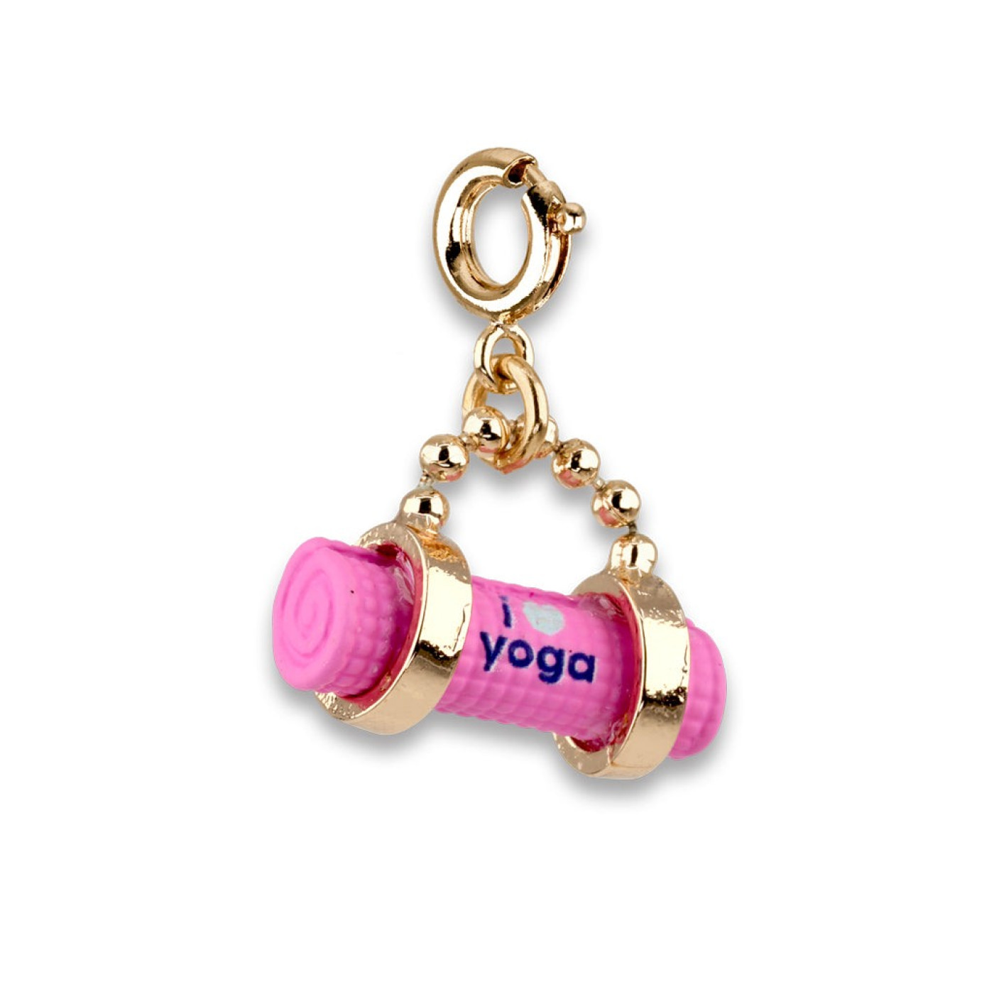 Gold Yoga Mat Charm - CICC1526 - 794187100331