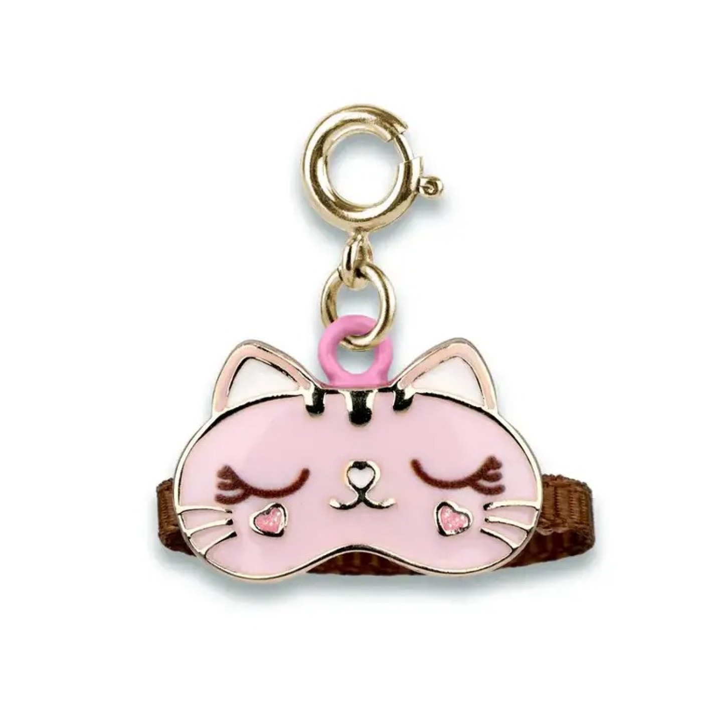 Gold Kitty Sleep Mask Charm - CICC1508 - 794187097839