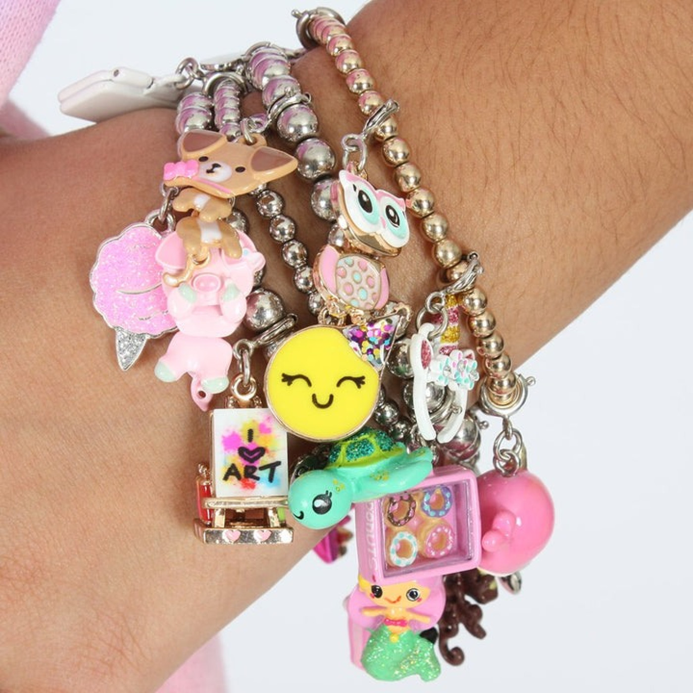 Swivel Pig Charm - CICC1306 - 794187078142