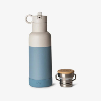 Citron 3 Katmanlı Paslanmaz Çelik Termos Seti 500 ml - Dusty Blue/Cream  Citron 3 Katmanlı Paslanmaz Çelik Termos Seti 500 ml - Dusty Blue/Cream