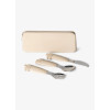 Citron Çantalı Silikon Saplı Paslanmaz Çelik Çatal Bıçak ve Kaşık Takımı - Beige - 6297001286395 Citron Çantalı Silikon Saplı Paslanmaz Çelik Çatal Bıçak ve Kaşık Takımı - Beige - 1286395 - 6297001286395