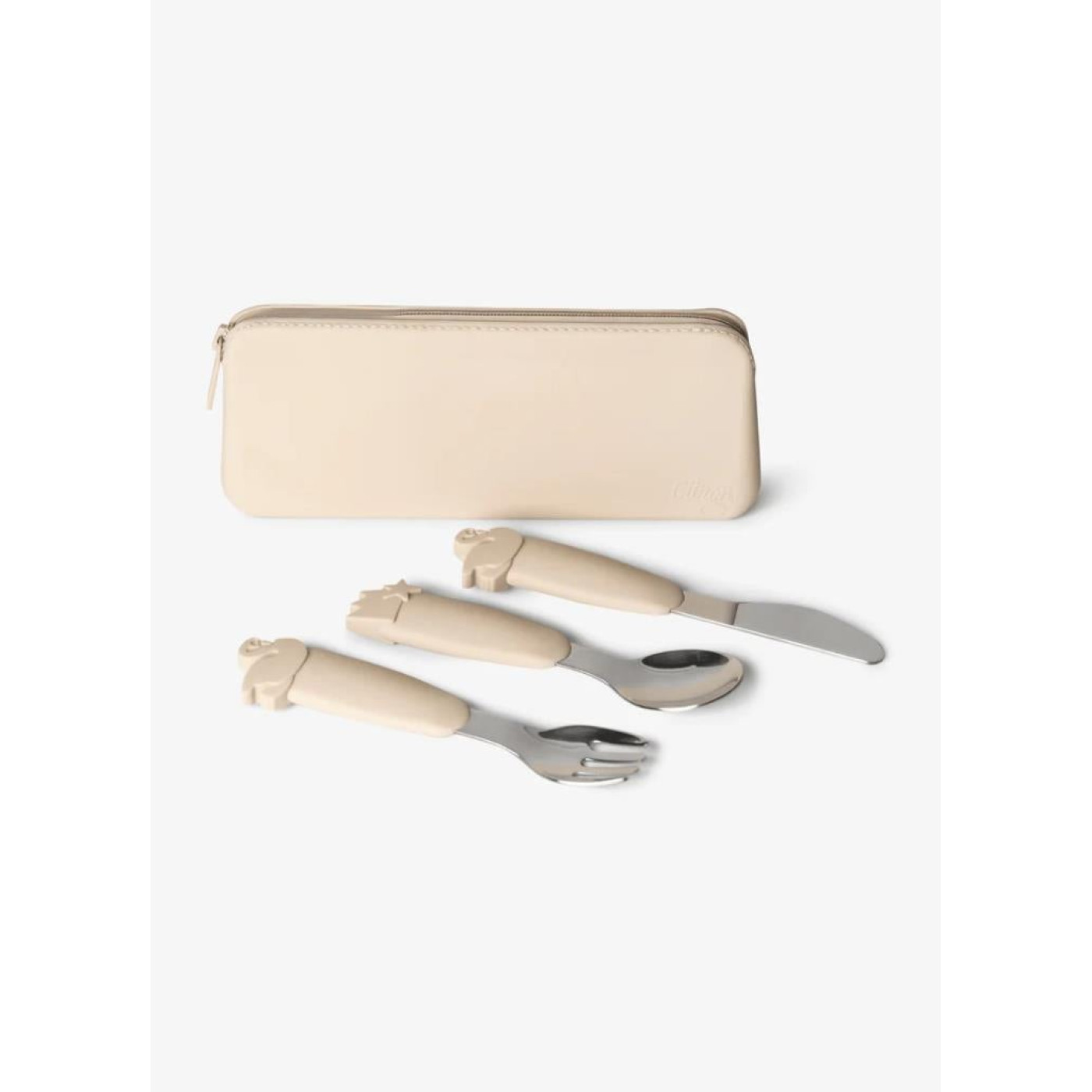 Citron Çantalı Silikon Saplı Paslanmaz Çelik Çatal Bıçak ve Kaşık Takımı - Beige - 6297001286395 Citron Çantalı Silikon Saplı Paslanmaz Çelik Çatal Bıçak ve Kaşık Takımı - Beige - 1286395 - 6297001286395