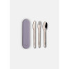 Citron Silikon Kılıflı Paslanmaz Çelik 3'lü Çatal Bıçak Kaşık Takımı - Purple - 6297001073834 Citron Silikon Kılıflı Paslanmaz Çelik 3'lü Çatal Bıçak Kaşık Takımı - Purple - 1073834 - 6297001073834