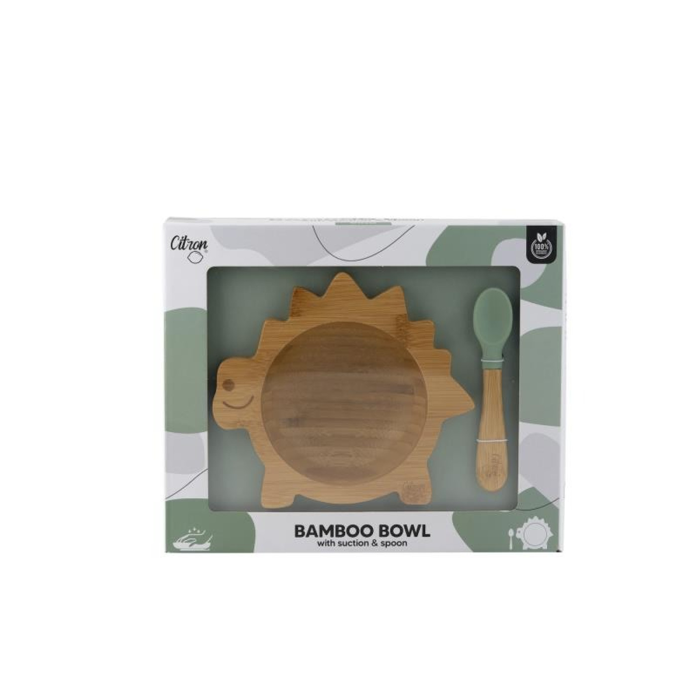 Citron Vakum Tabanlı Organik Bambu Kase Seti - Dino - 6297001073711 Citron Vakum Tabanlı Organik Bambu Kase Seti - Dino - 1073711 - 6297001073711