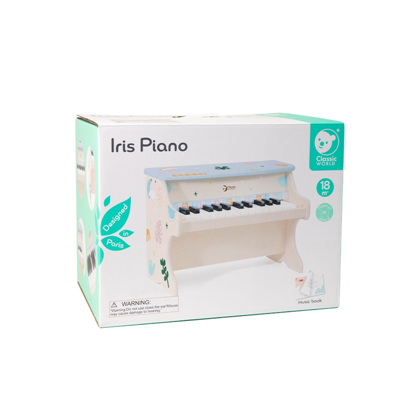 Classic World Ahşap Iris Piyano