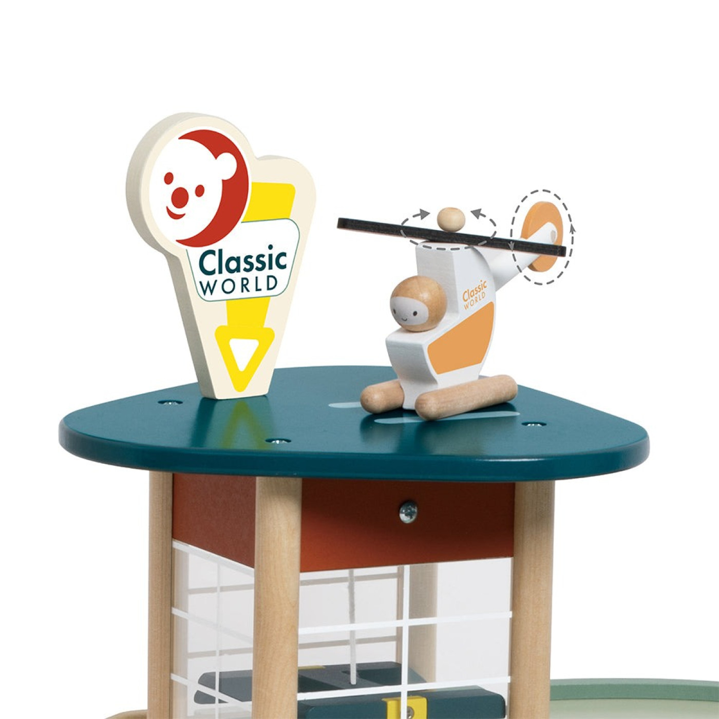 Classic World Ahşap Vintage Garaj - 6927049056147 Classic World Ahşap Vintage Garaj - ST01090 - 6927049056147