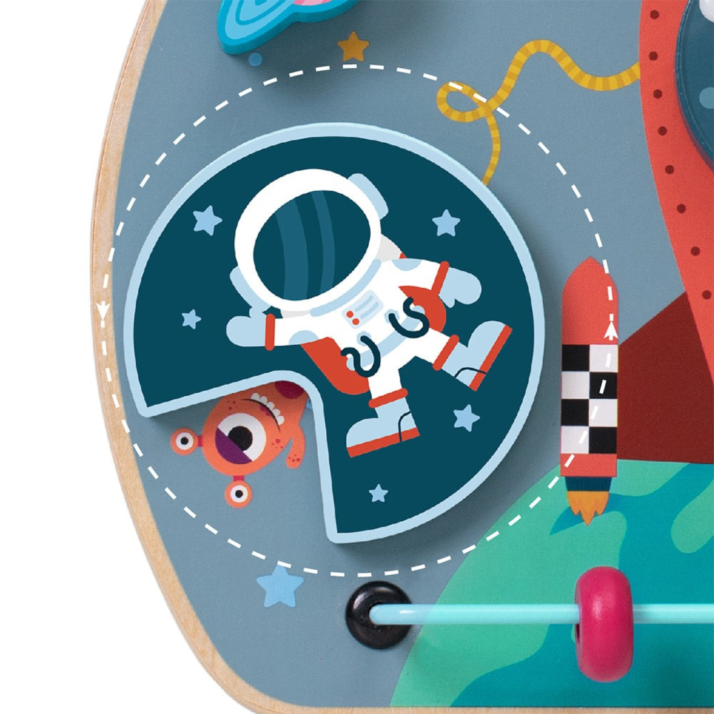 Classic World Ahşap Roket Oyun Tahtası - ST01092 - 6927049021701